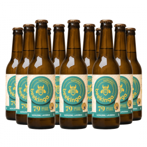 Pack de 12 botellines de Hidromiel Beekinga de Lavanda
