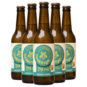 Pack de 6 botellines de Hidromiel Beekinga de Lavanda