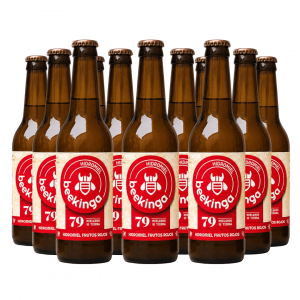Pack de 12 botellines de Hidromiel Beekinga de Frutos Rojos