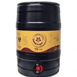 Barril de 5 litros de Hidromiel Beekinga con grifo integrado