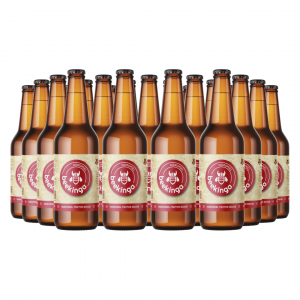 Pack de 24 botellines de Hidromiel Beekinga de Frutos Rojos