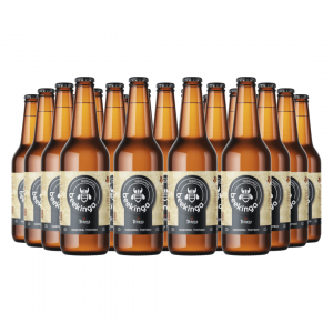 Pack 24 botellines de hidromiel Beekinga tostado