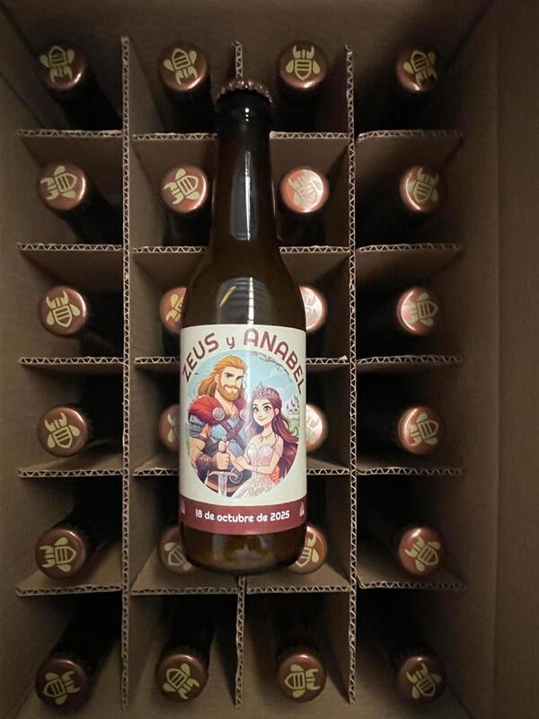 Regalos de boda personalizados - Hidromiel Beekinga